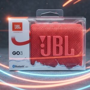 JBL GO 3 Red Portable Speaker
